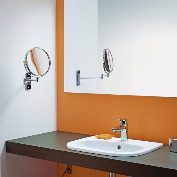 Duravit D Code Magnifying Cosmetic Mirror - Image 2