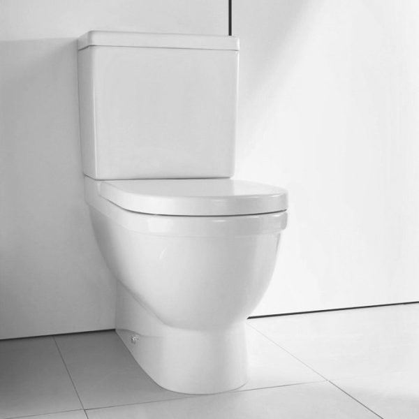 Duravit Starck 3 BTW Close Coupled Toilet + Seat - Image 5