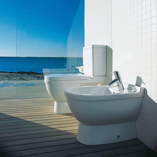 Duravit Starck 3 BTW Close Coupled Toilet + Seat - Image 2
