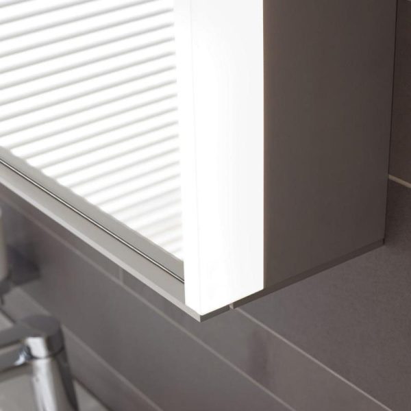Keuco Royal Match 800mm LED Illuminated Mirror Cabinet - Image 5