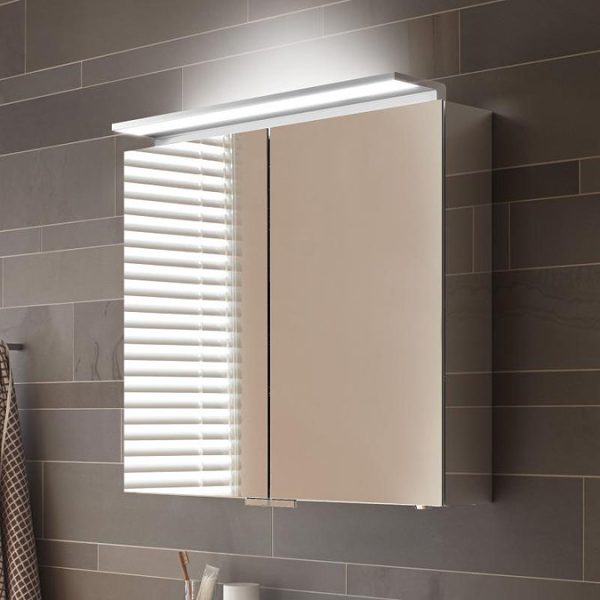 Keuco Royal L1 650mm 2 Door LED Mirror Cabinet - Image 2