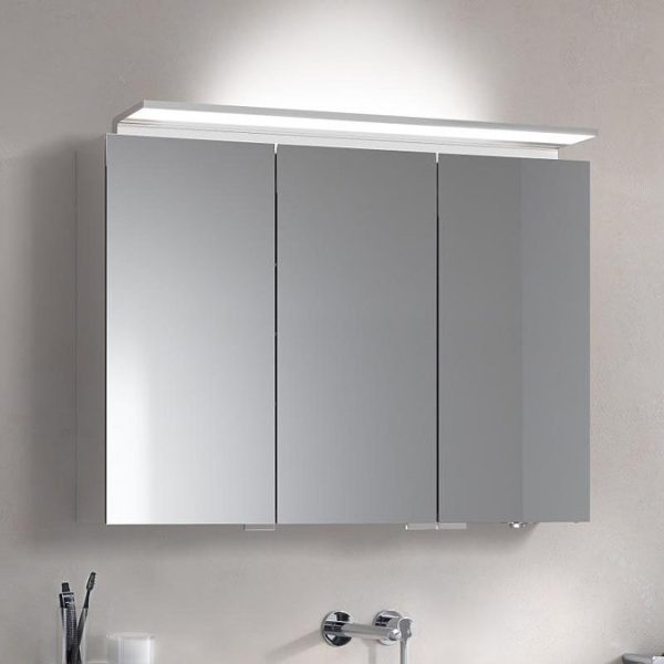 Keuco Royal L1 1200mm 3 Door LED Mirror Cabinet - Image 2