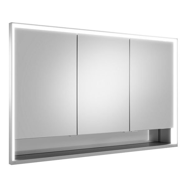 Keuco Royal Lumos 1200mm Semi Recessed LED Illuminated Mirror Cabinet - Image 2