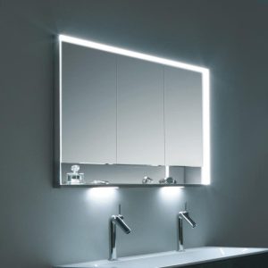Keuco Royal Lumos 1200mm Semi Recessed LED Illuminated Mirror Cabinet