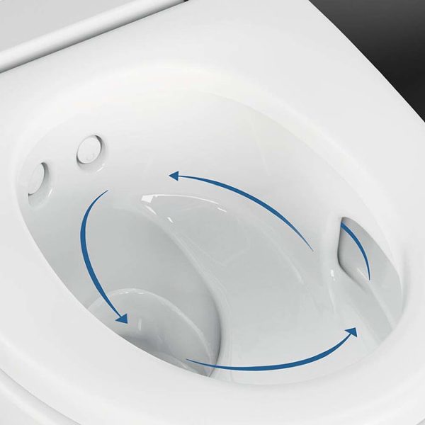 Geberit AquaClean Alpine White Mera Classic Rimless Wall Hung Shower WC - Image 5