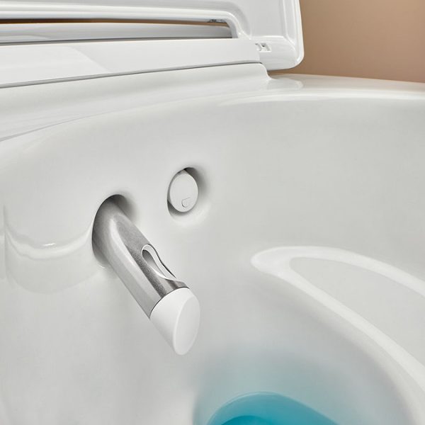 Geberit AquaClean Gloss Chrome Mera Comfort Rimless Wall Hung Shower WC - Image 8