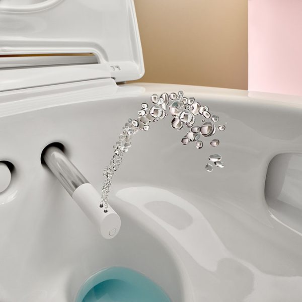 Geberit AquaClean Gloss Chrome Mera Comfort Rimless Wall Hung Shower WC - Image 10