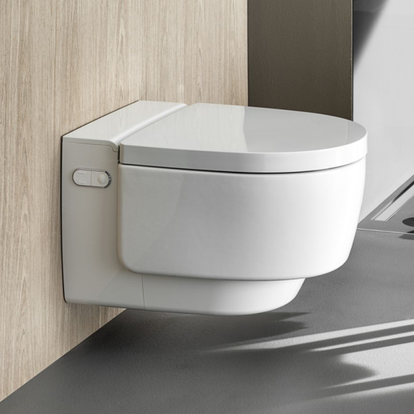 Geberit AquaClean Alpine White Mera Comfort Rimless Wall Hung Shower WC