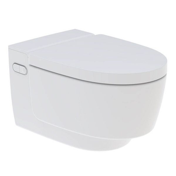 Geberit AquaClean Alpine White Mera Comfort Rimless Wall Hung Shower WC - Image 3