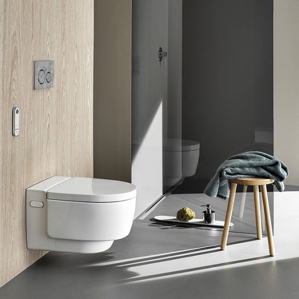 Geberit AquaClean Alpine White Mera Comfort Rimless Wall Hung Shower WC - Image 4