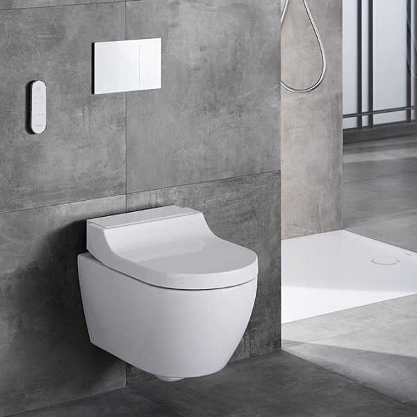 Geberit AquaClean Alpine White Tuma Rimless Wall Hung Shower WC - Image 3