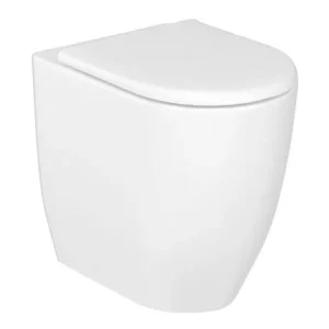Britton Milan Rimless Back To Wall Pan + Soft Close Seat