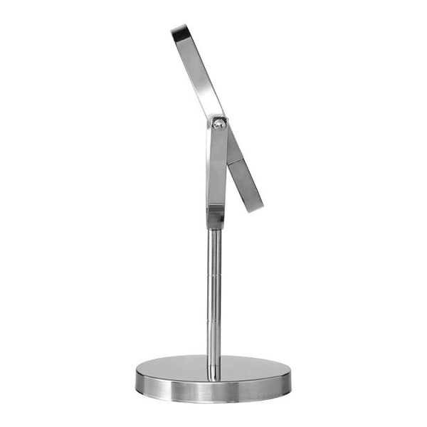 Stainless Steel Swivel Cosmetic Mirror - Image 2