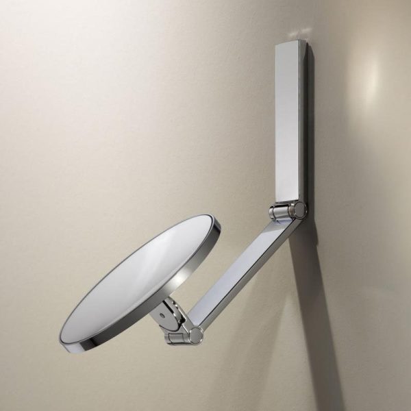 Keuco iLook Move Round Non Illuminated Cosmetic Mirror   Chrome - Image 5