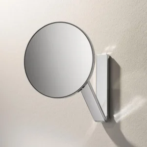 Keuco iLook Move Round Non Illuminated Cosmetic Mirror   Chrome