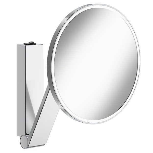 Keuco iLook Move Round Illuminated Cosmetic Mirror   Chrome - Image 2