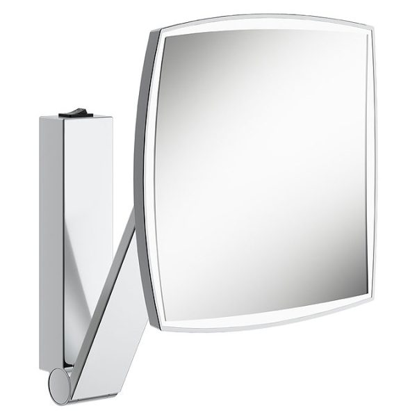 Keuco iLook Move Square Illuminated Cosmetic Mirror   Chrome - Image 2