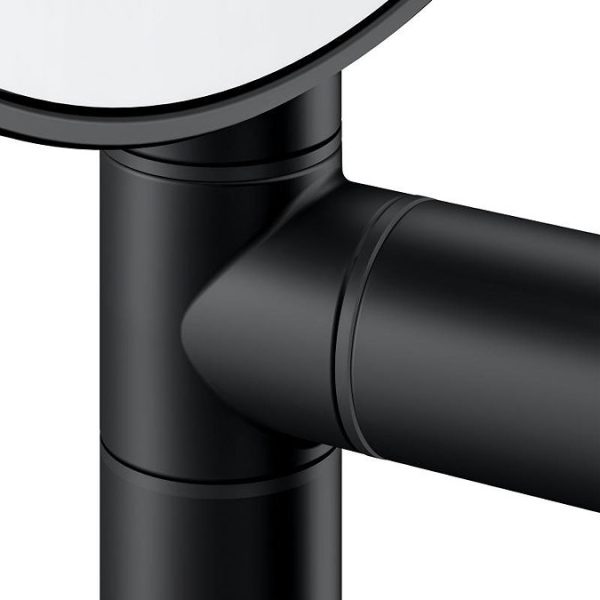 Keuco Plan Wall Mounted Cosmetic Mirror   Black - Image 6