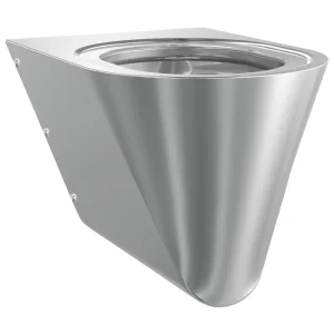 Franke Campus CMPX592S Stainless Steel Wall Hung WC Pan + Seat Pads