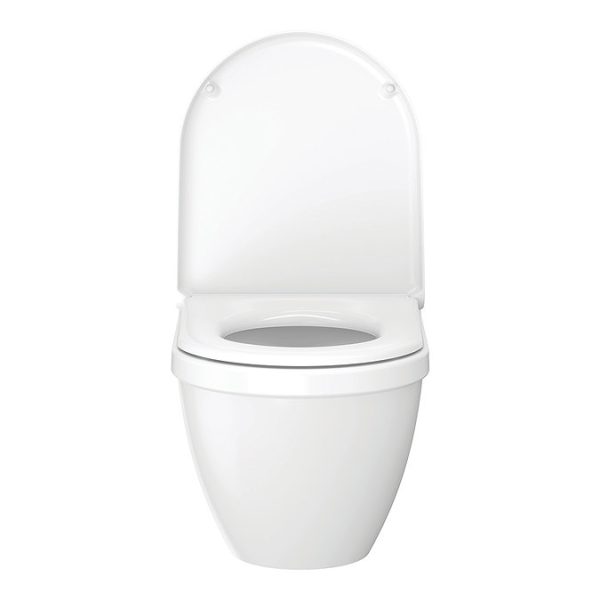 Duravit Starck 3 Compact Wall Hung Toilet Pan + Seat - Image 6