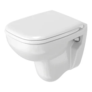 Duravit D Code Compact HygieneGlaze Wall Hung Toilet + Seat