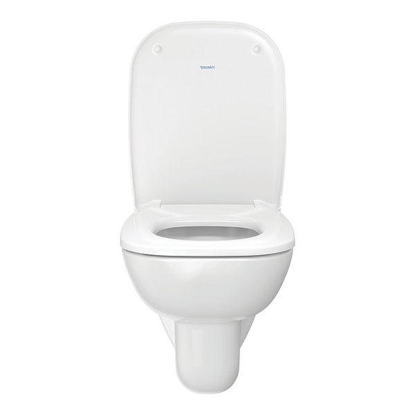 Duravit D Code HygieneGlaze Wall Hung Toilet + Seat - Image 4