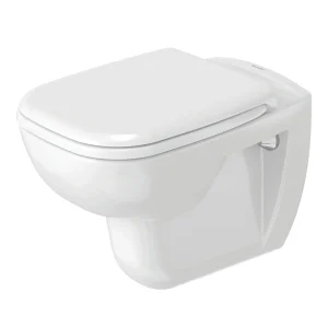Duravit D Code HygieneGlaze Wall Hung Toilet + Seat