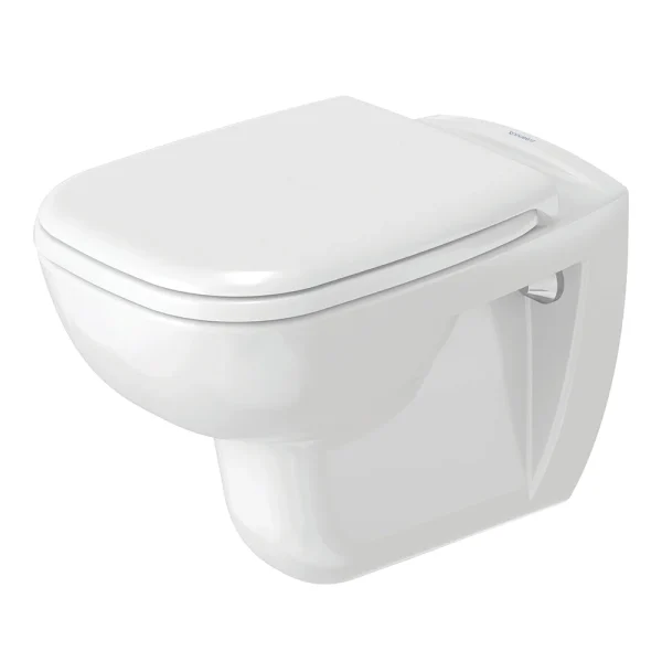 Duravit D Code HygieneGlaze Wall Hung Toilet + Seat