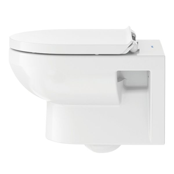 Duravit DuraStyle Basic Rimless Wall Hung Toilet + Seat - Image 5