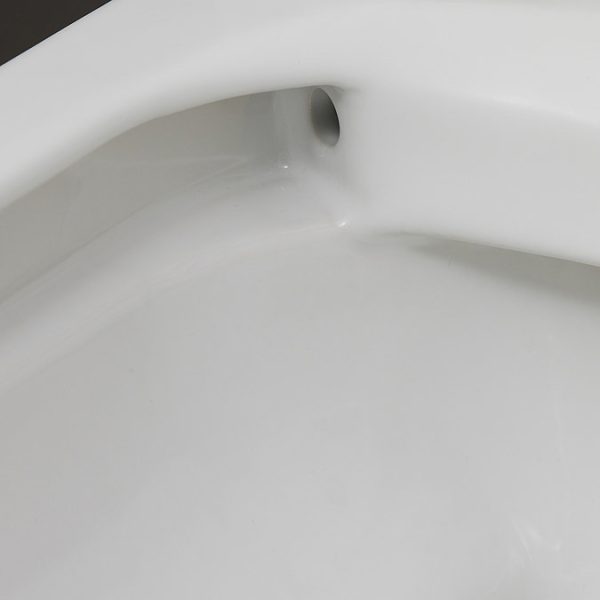 Duravit D Code Rimless Wall Hung Toilet + Seat - Image 4