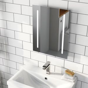 Mode Wyatt LED Illuminated Mirror 500 x 390mm with Demister