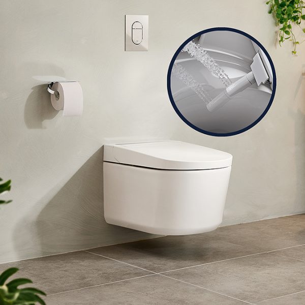 Grohe Sensia Wall Hung Shower Toilet - Image 2