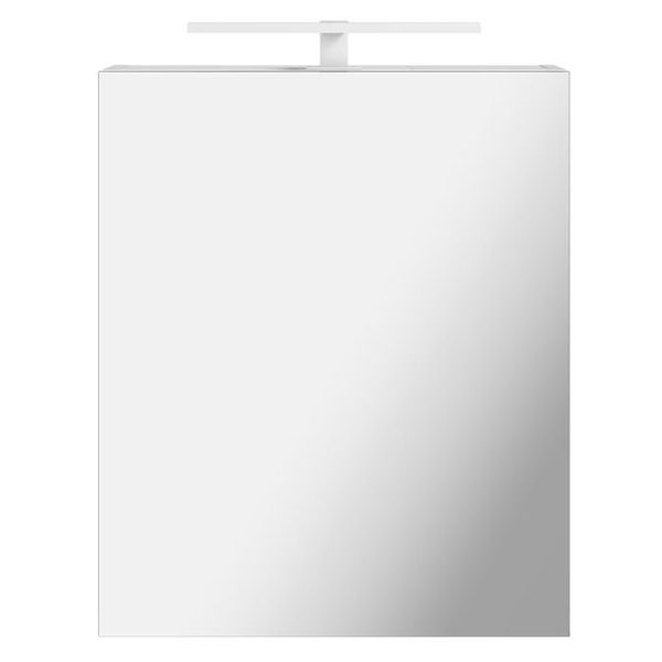 Mode Hale Over & Under Lit LED Mirror Cabinet 600 x 500mm with Demister & Charging Socket - Image 2