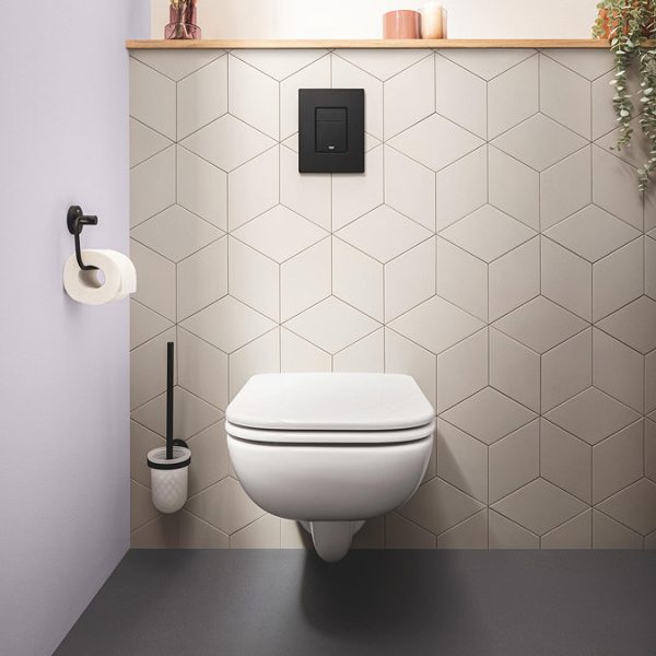 Grohe Start Edge Wall Hung Toilet + Soft Close Seat   39815000 - Image 2