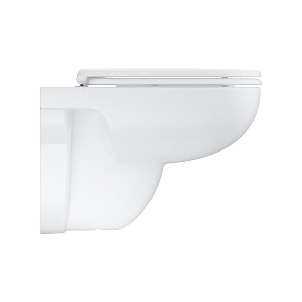 Grohe Start Edge Wall Hung Toilet + Soft Close Seat   39815000 - Image 3