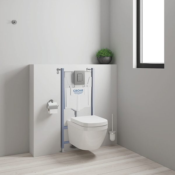 Grohe Solido Euro Ceramic Rimless 6 in 1 Pack - Image 5