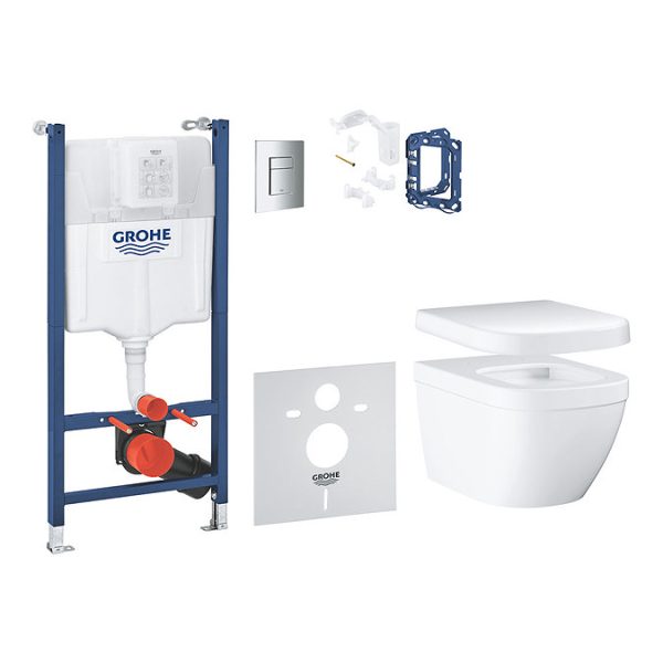 Grohe Solido Euro Ceramic Rimless 6 in 1 Pack - Image 6