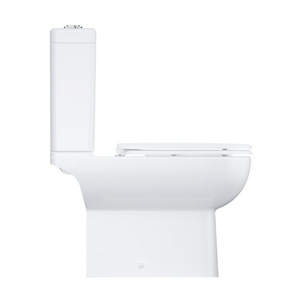 Grohe Start Edge Close Coupled Toilet with Soft Close Seat (Bottom Inlet) - Image 2
