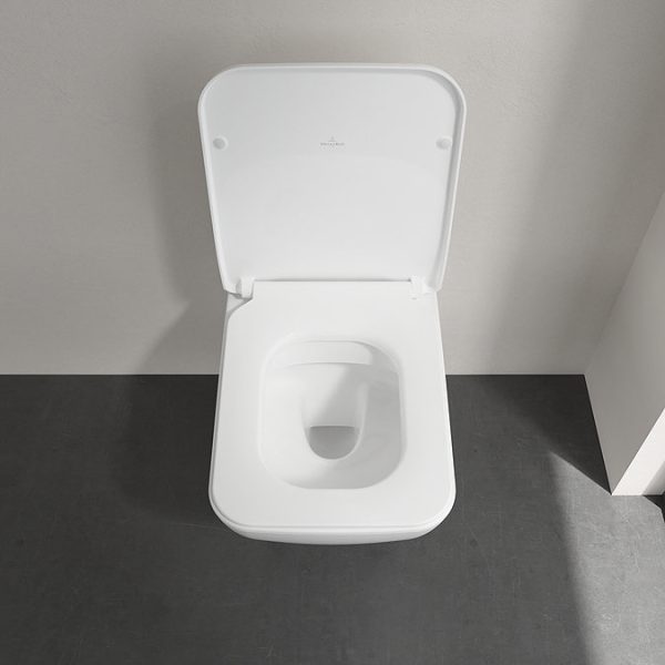 Villeroy & Boch Viconnect Pro 2.0 Toilet Frame with Venticello Wall Mounted Toilet and Chrome Flush Plate - Image 7