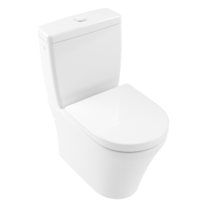 Villeroy and Boch O.novo Combi Pack BTW Close Coupled Toilet + Soft Close Seat