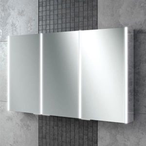 HIB Xenon 120 LED Mirror Cabinet