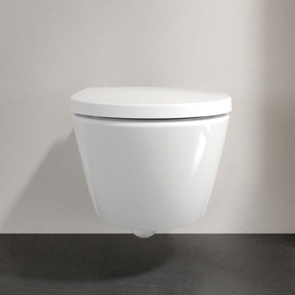 Villeroy and Boch Subway 3.0 TwistFlush Wall Hung Toilet + Soft Close Seat - Image 3