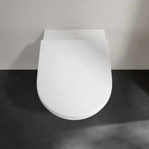 Villeroy and Boch Subway 3.0 TwistFlush Wall Hung Toilet + Soft Close Seat - Image 4