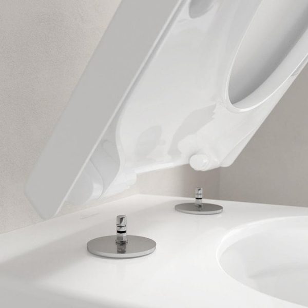 Villeroy and Boch Subway 3.0 TwistFlush Wall Hung Toilet + Soft Close Seat - Image 9