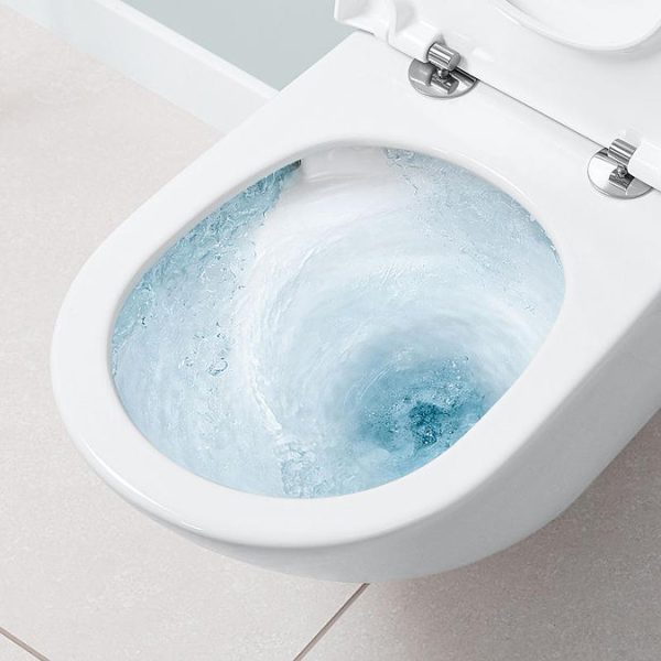 Villeroy and Boch Subway 3.0 TwistFlush Wall Hung Toilet + Soft Close Seat - Image 2
