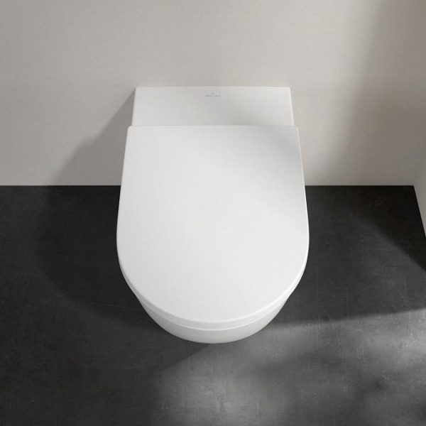 Villeroy and Boch Subway 3.0 TwistFlush Back to Wall Toilet + Soft Close Seat - Image 4