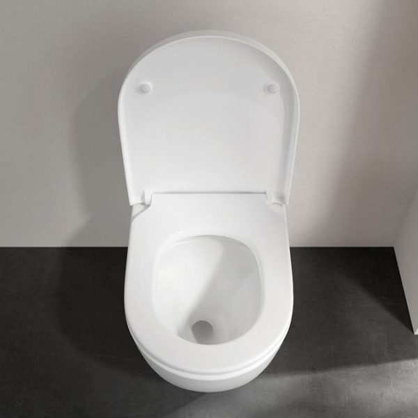 Villeroy and Boch Subway 3.0 TwistFlush Back to Wall Toilet + Soft Close Seat - Image 5