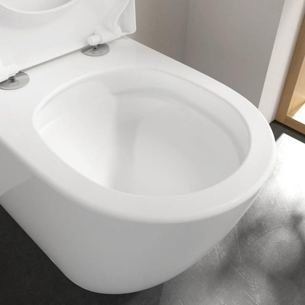 Villeroy and Boch Subway 3.0 TwistFlush Back to Wall Toilet + Soft Close Seat - Image 7