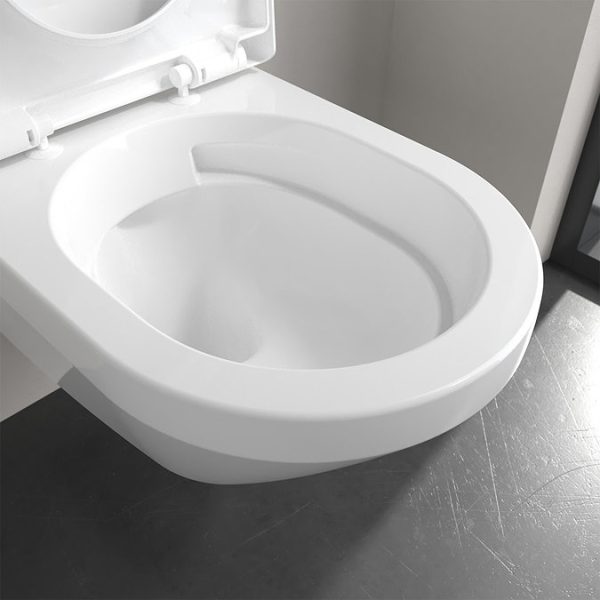 Villeroy & Boch Architectura Wall Mounted Rimless Toilet with TwistFlush - Image 3