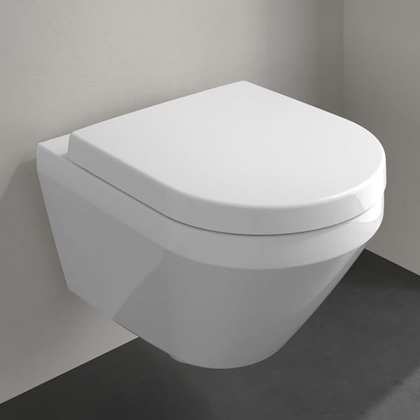 Villeroy & Boch Architectura Wall Mounted Rimless Toilet with TwistFlush - Image 5